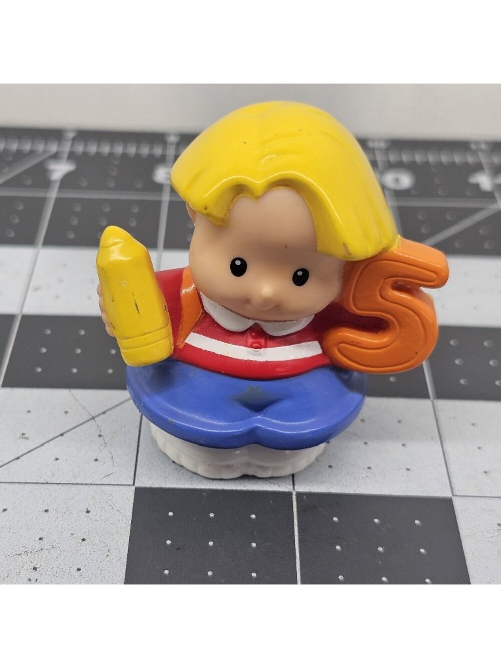 Replacement Eddie Figure for Little People Time to Learn Preschool Playset
